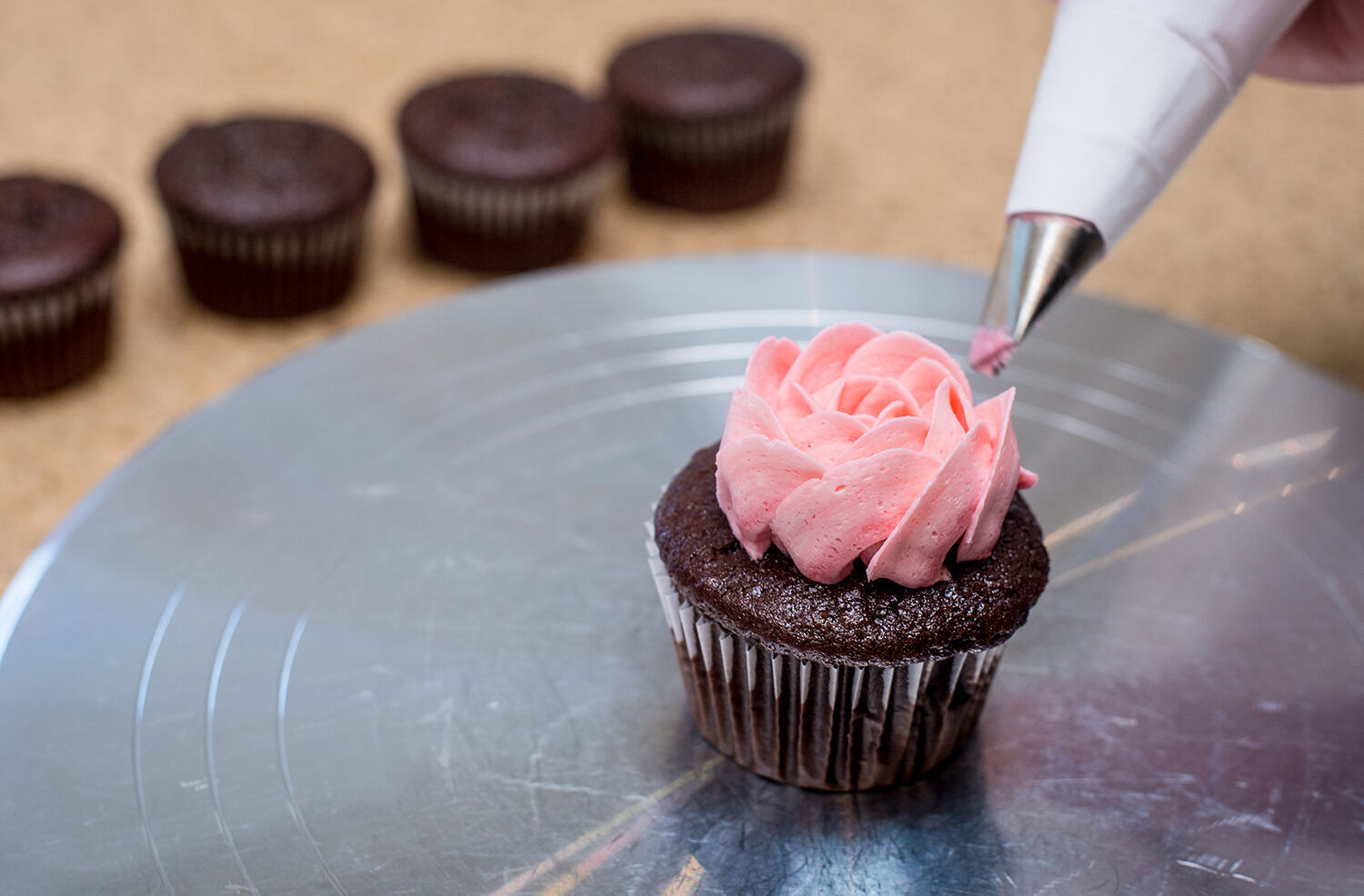 Piping buttercream